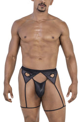 CandyMan 99785 Ensemble porte-jarretelles Couleur Noir